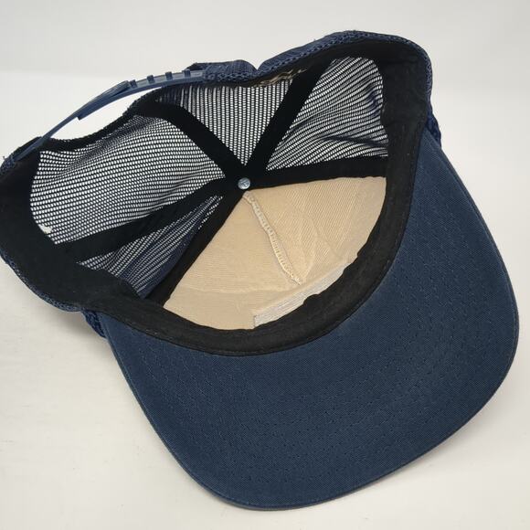 O'Neill Since 1952 Snapback Rope Trucker Hat Blue One Size Mesh Back - Picture 7 of 9